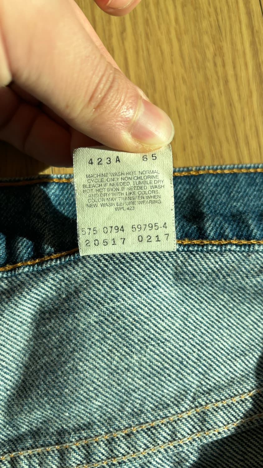 90s Levis 517 orange tab shorts 상품이미지6