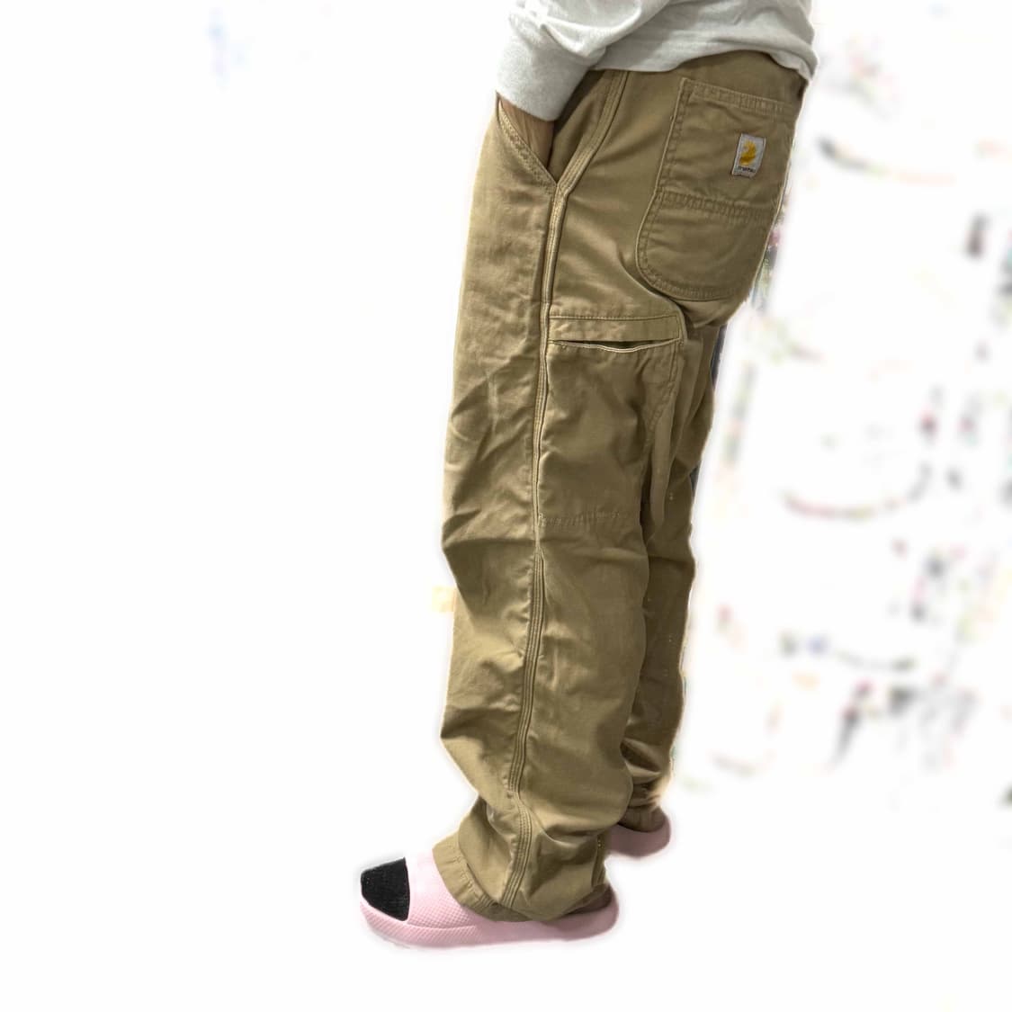 빈티지 칼하트 겨울용 누빔 팬츠 (겨울용) 상품이미지9