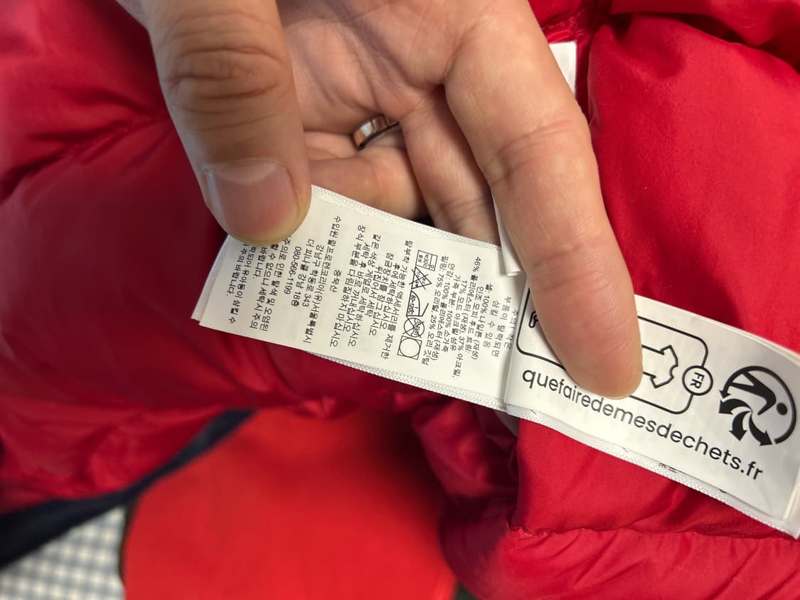 폴로 랄프로렌 파이어맨 네이비 다운 코트 XL 상품이미지7