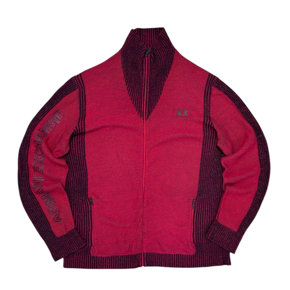 아르마니 익스체인지 빈티지 니트집업(L) 상품이미지1