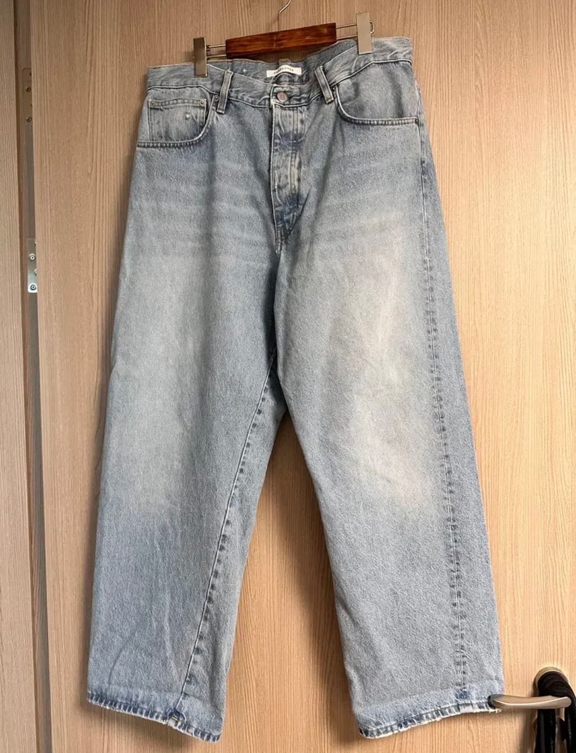 SUNFLOWER 썬플라워 와이드 트위스트 데님 / 36 상품이미지1