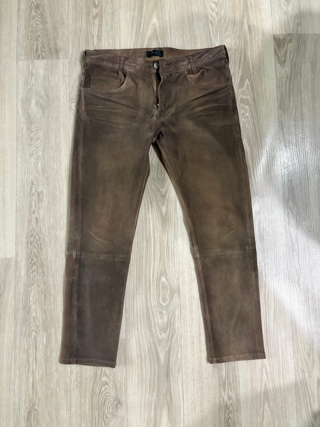 언더커버 텔레비전 레더 팬츠 상품이미지1