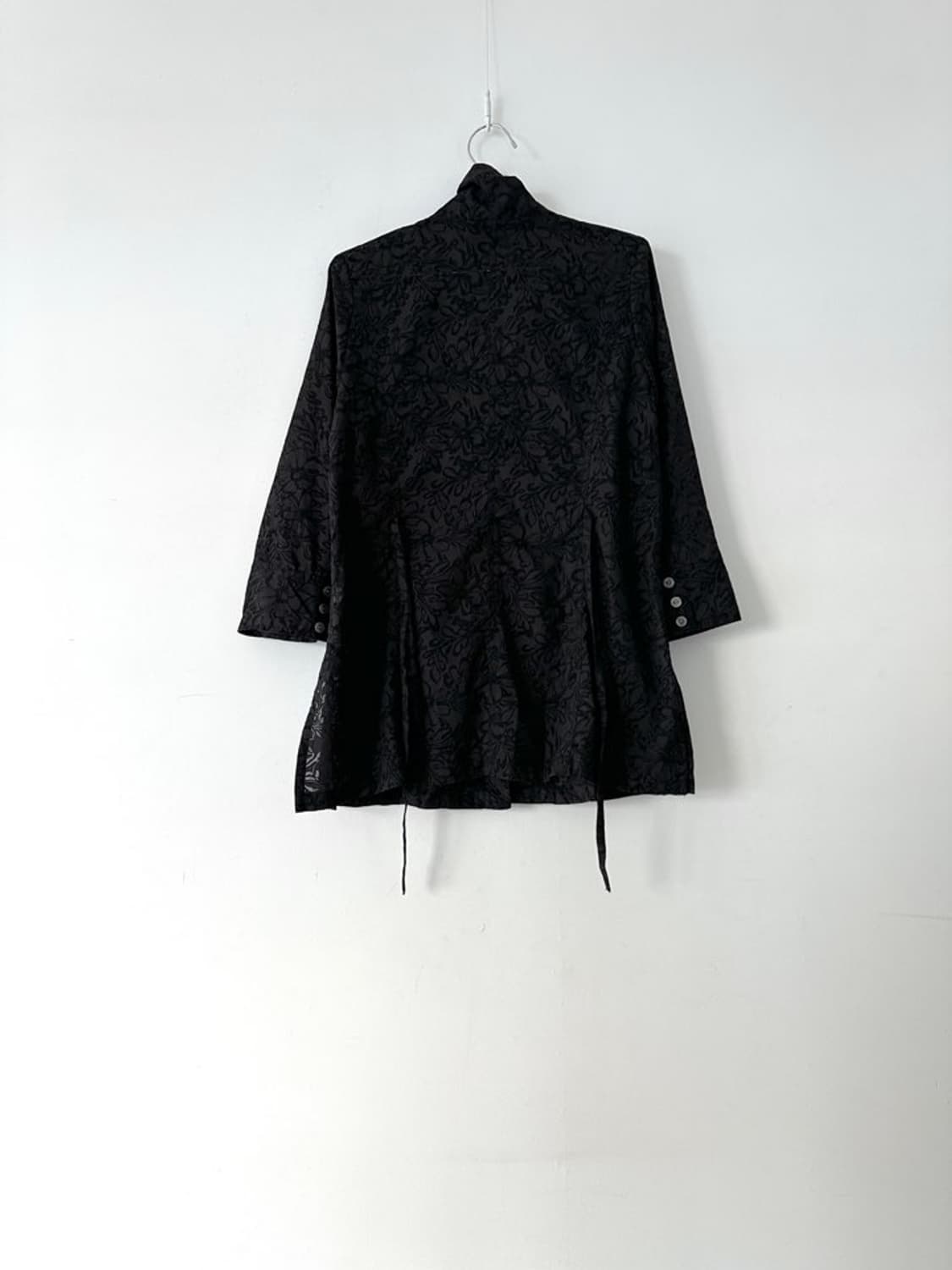 Jaqurd pattern high detail blouse  상품이미지8