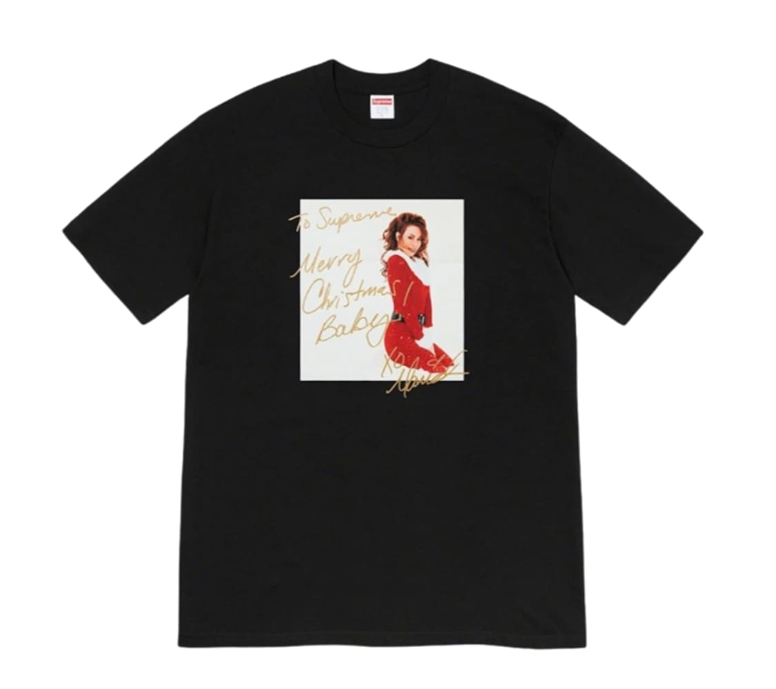 슈프림 머라이어 캐리 티셔츠 블랙 M 상품이미지1
