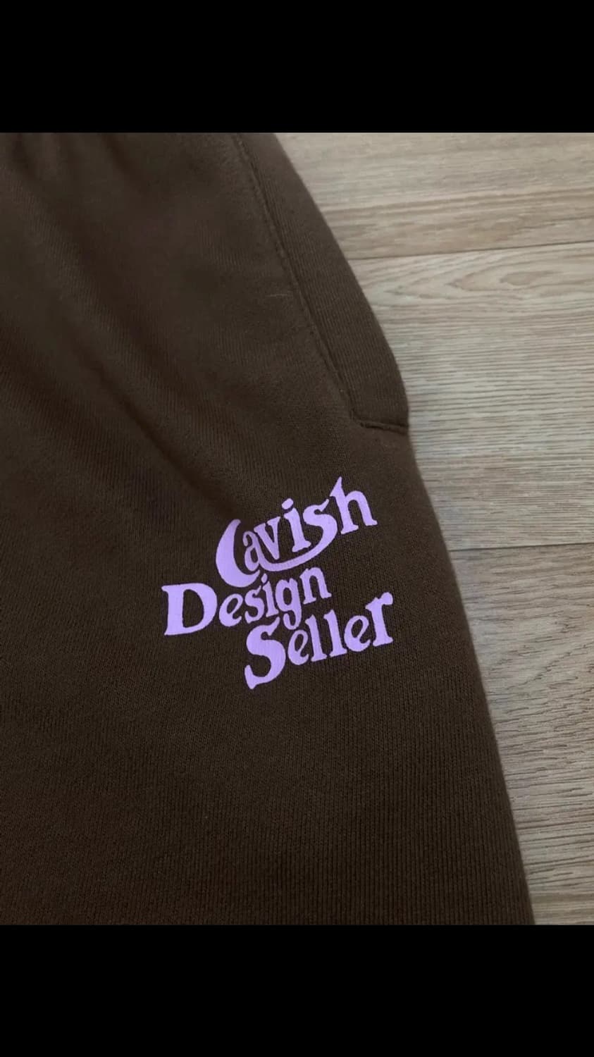 카비시 SELLER LOGO SWEATPANTS ( BROWN ) 상품이미지4