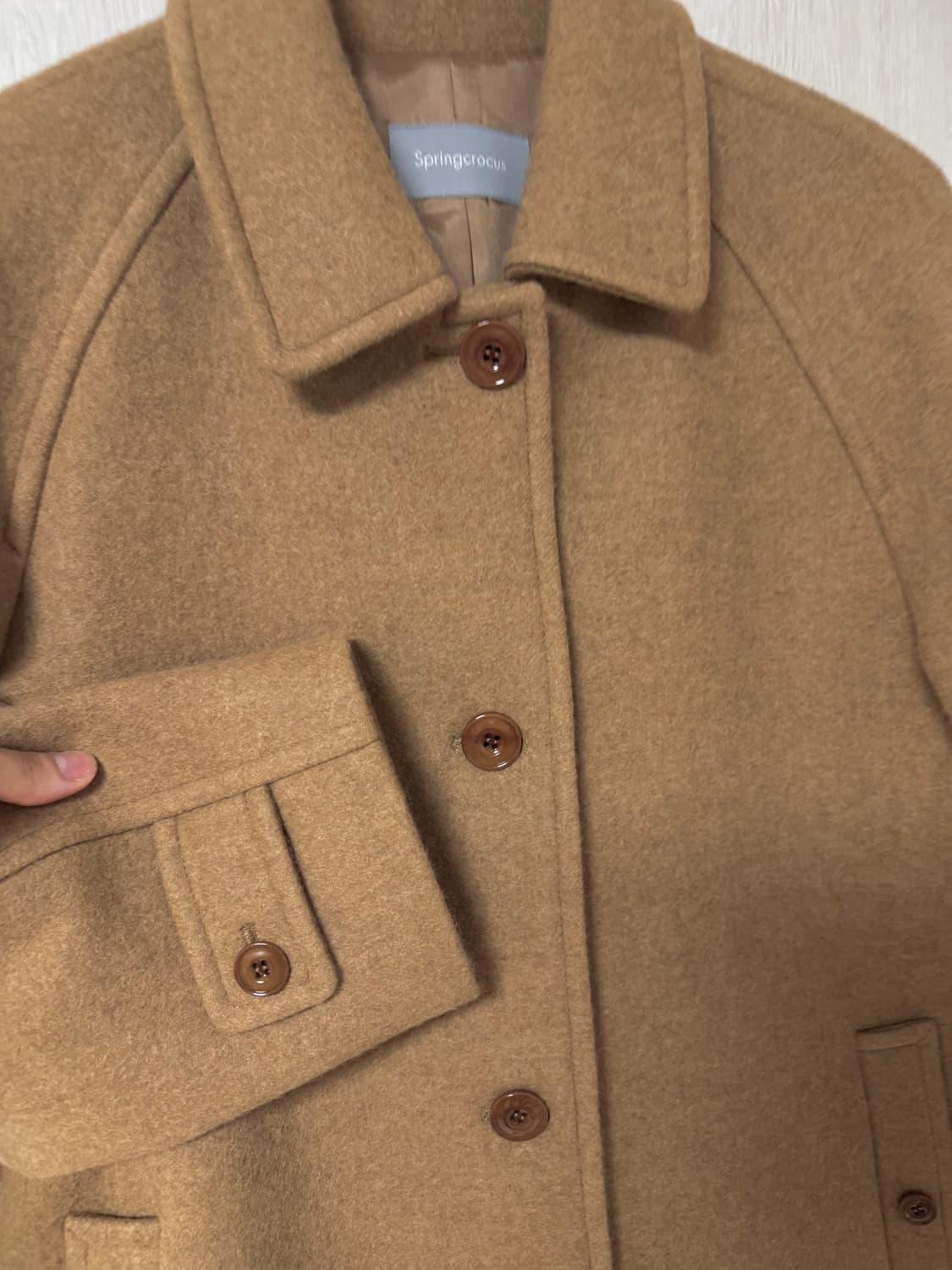 스프링크로커스 Classic Raglan Coat-Camel 상품이미지4