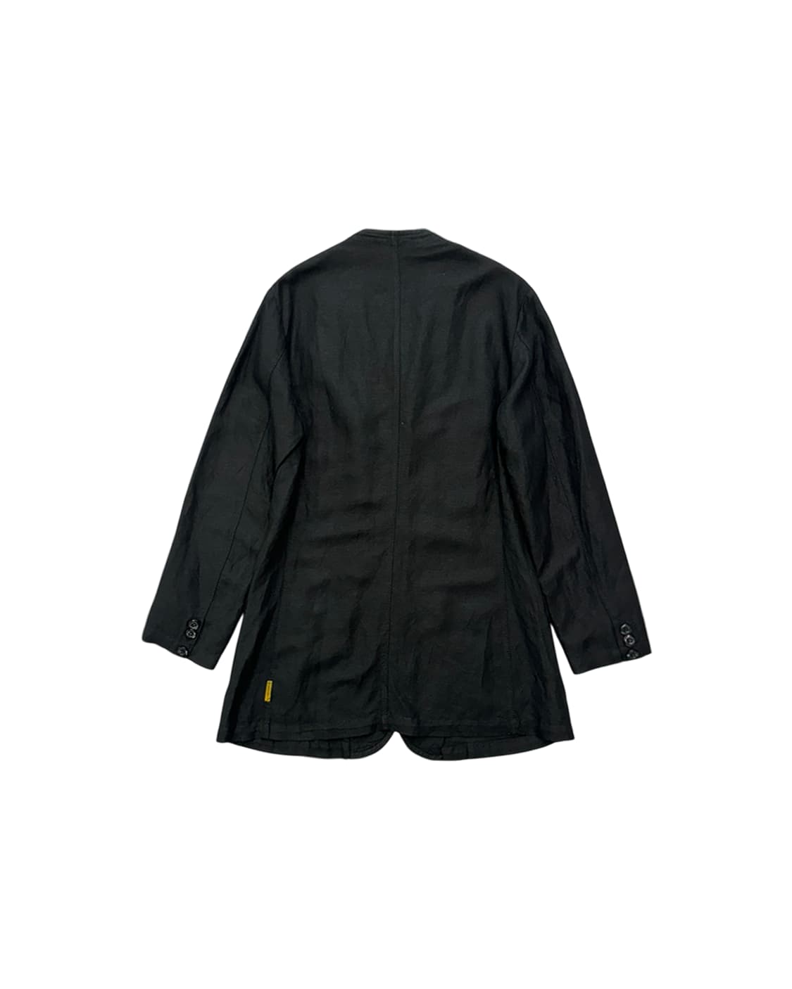 아르마니 진 90s 린넨 자켓 블랙 상품이미지5