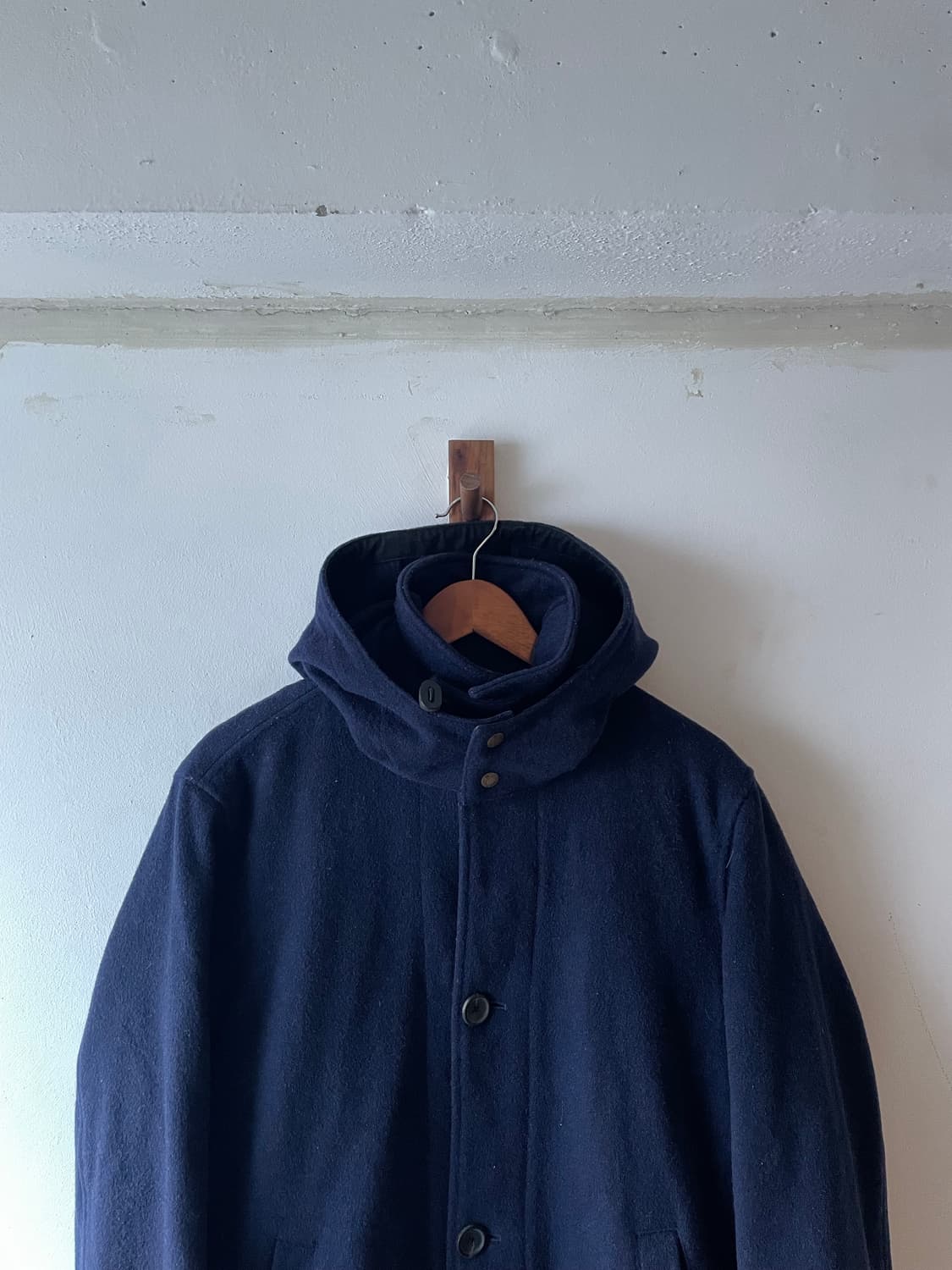 90-00's Vintage Polo Melton Wool Coat 상품이미지1