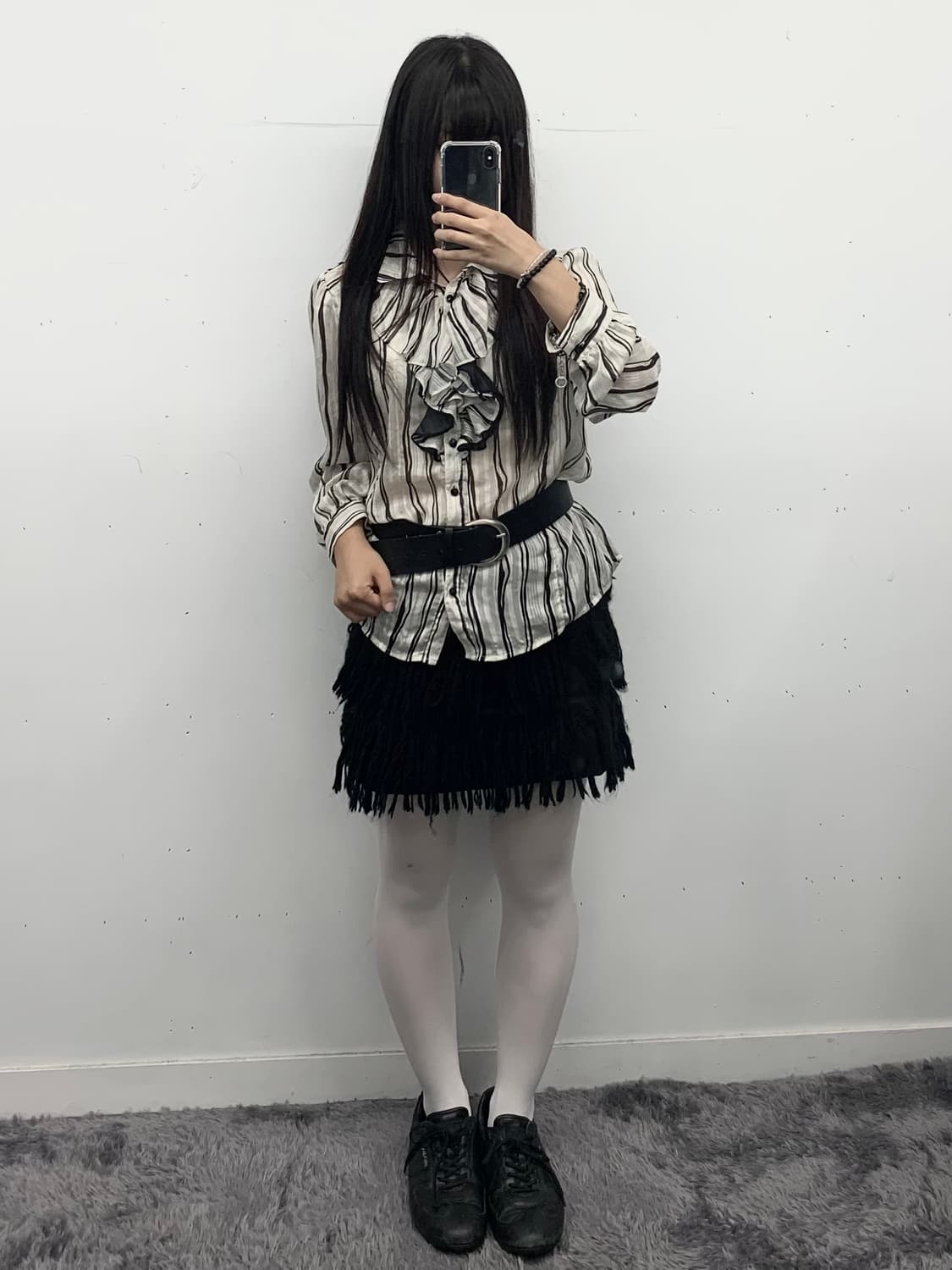 태슬 미니 스커트 상품이미지2