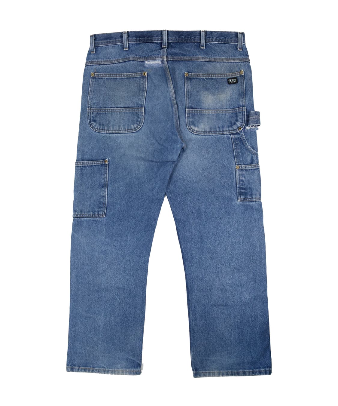 key 더블니 데님 90s 페이딩 리페어드 (34~36) 상품이미지2