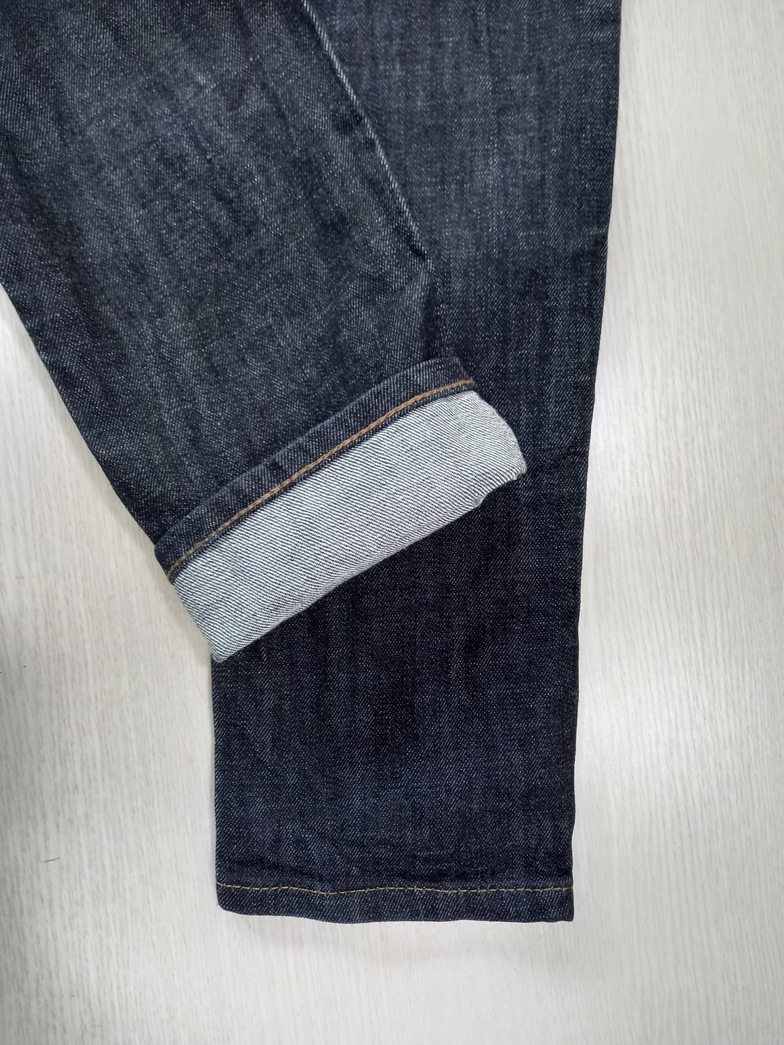 28 PLAC Kurz 스판 슬림일자 생지 흑청 28-921 상품이미지6