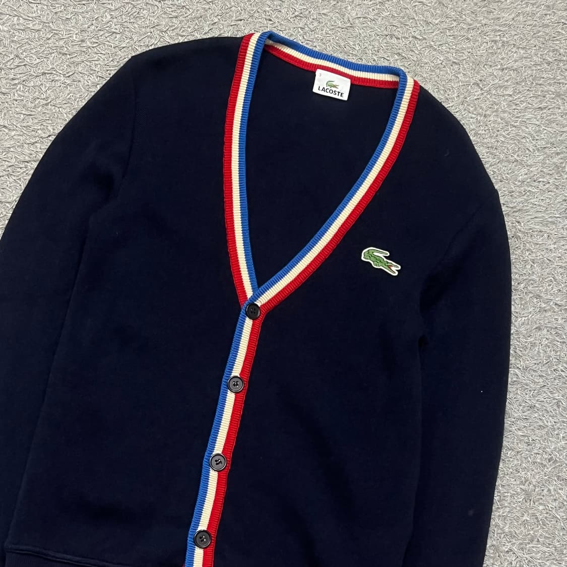 [90] 라코스테 가디건 상품이미지1
