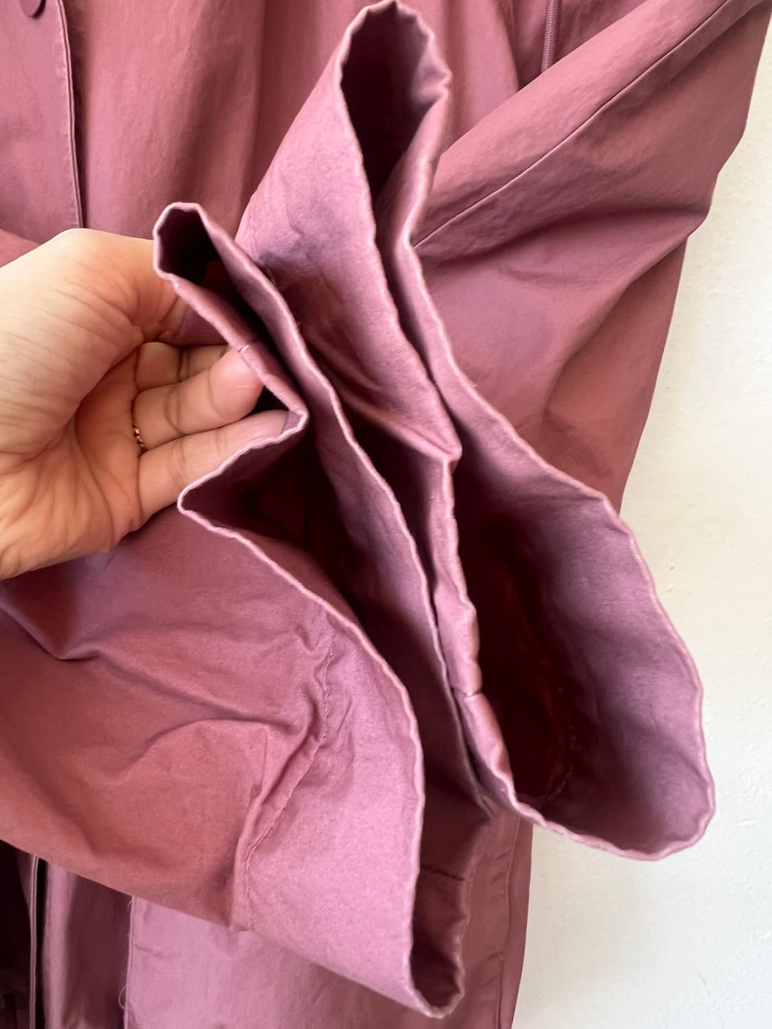 코스 COS 여성 더스티핑크 사파리후드점퍼 바람막이점퍼 상품이미지6