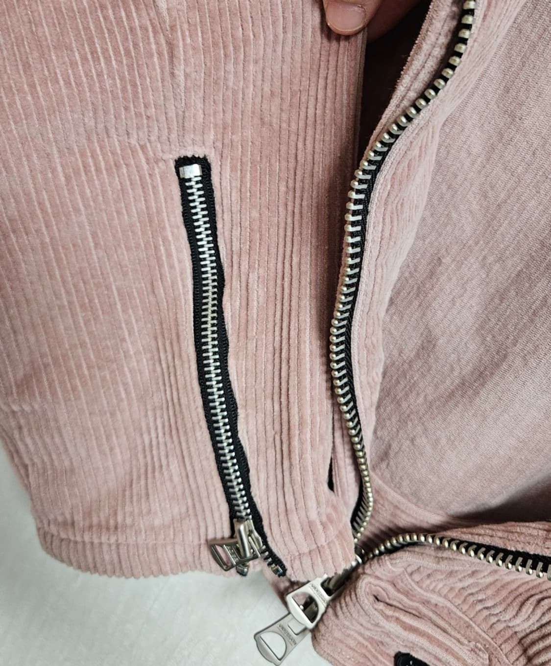 앤더슨벨 인디핑크 코듀로이 집업 자켓 상품이미지8