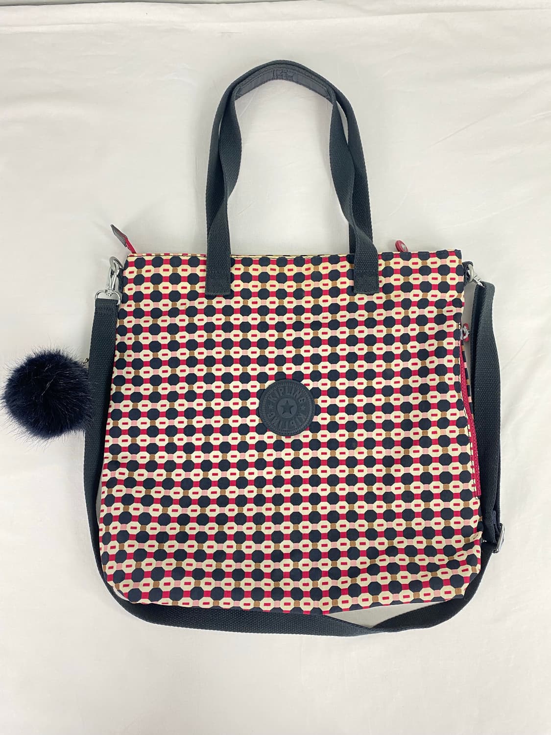 키플링 도트 패턴 투웨이백 토트백 크로스백 <96> 상품이미지1