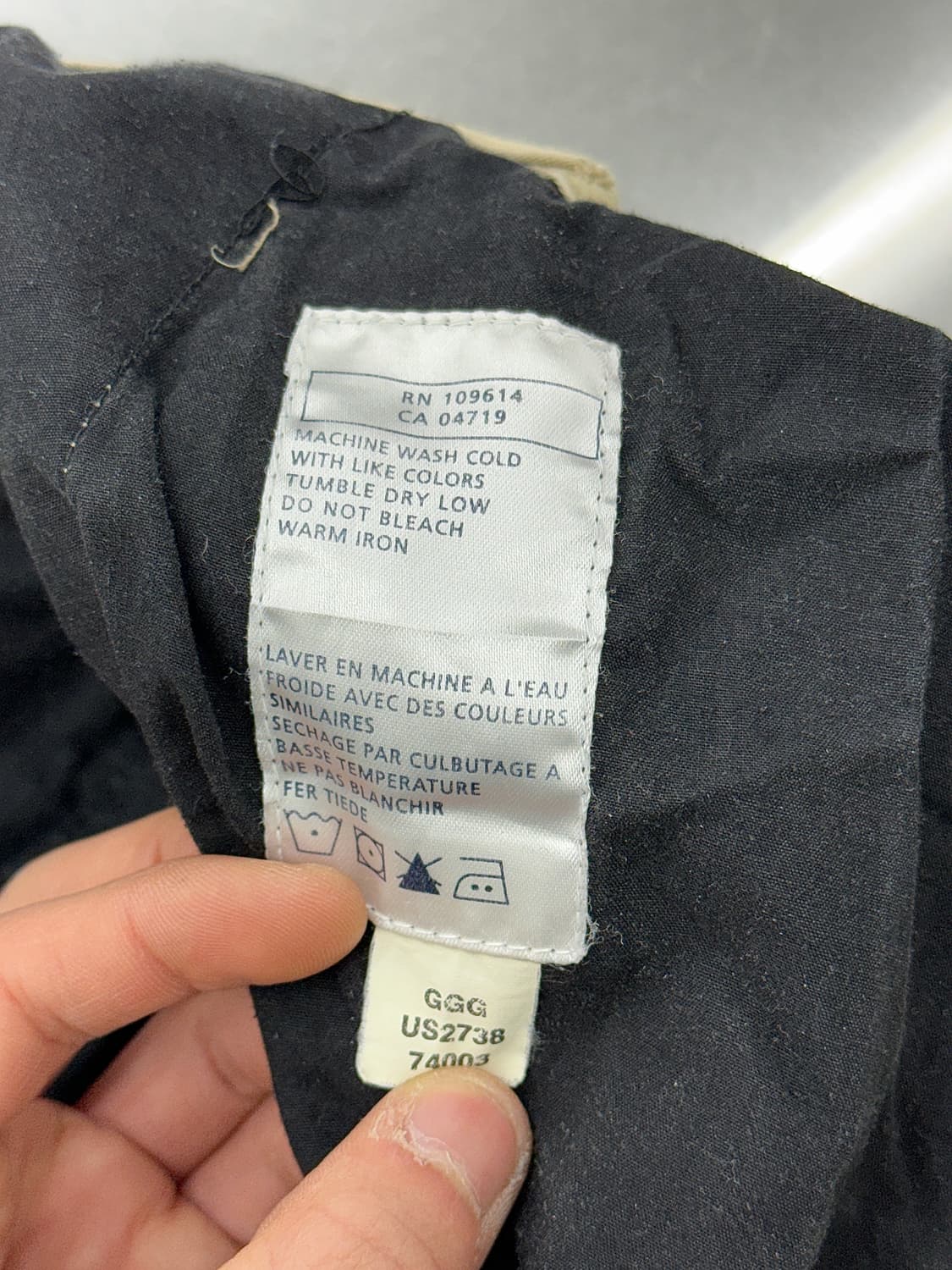 511 택티컬 시리즈 베이지 TDU 립스탑 카고 팬츠 상품이미지8