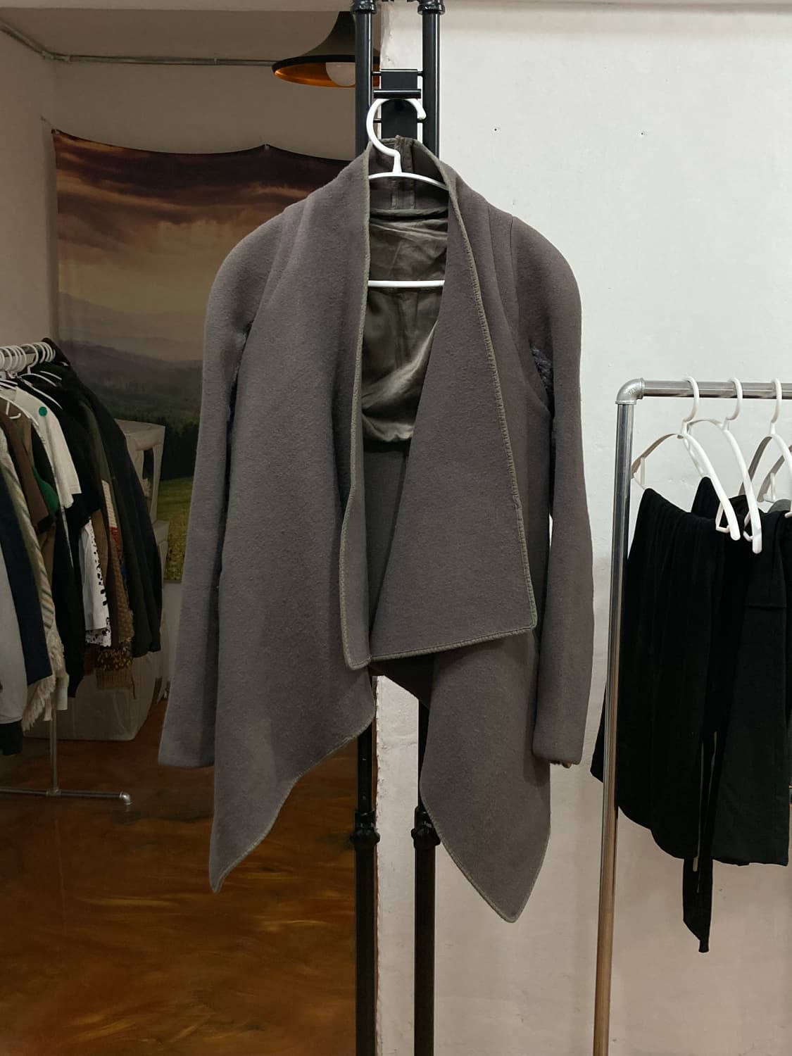 릭오웬스 드레이프 가디건 자켓 상품이미지4