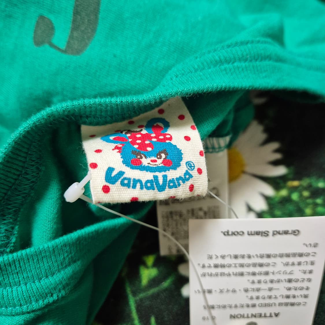 일본 VANAVANA 바나바나 7부 티셔츠 M (160) 새상품 상품이미지4