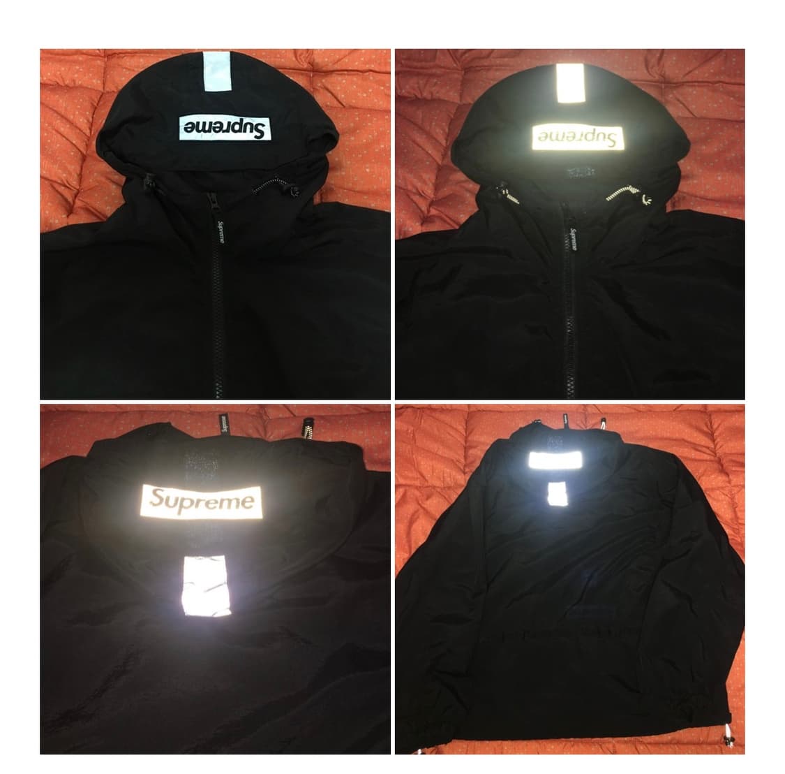 18fw 슈프림 투톤 집업 자켓 SUPREME 바람막이 (L/100) 상품이미지1