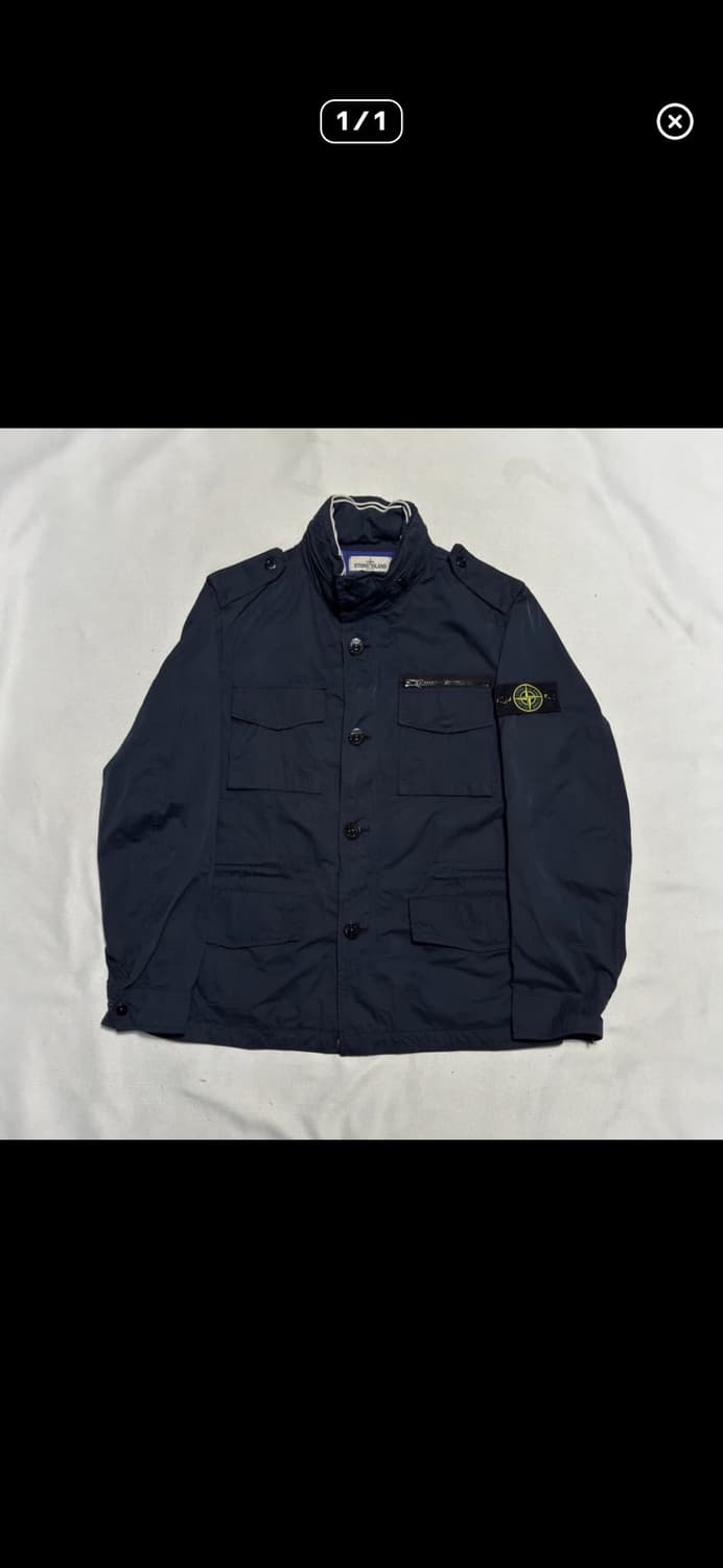 [구매] 스톤아일랜드 다비드 라이트 네이비 야상 M  상품이미지1