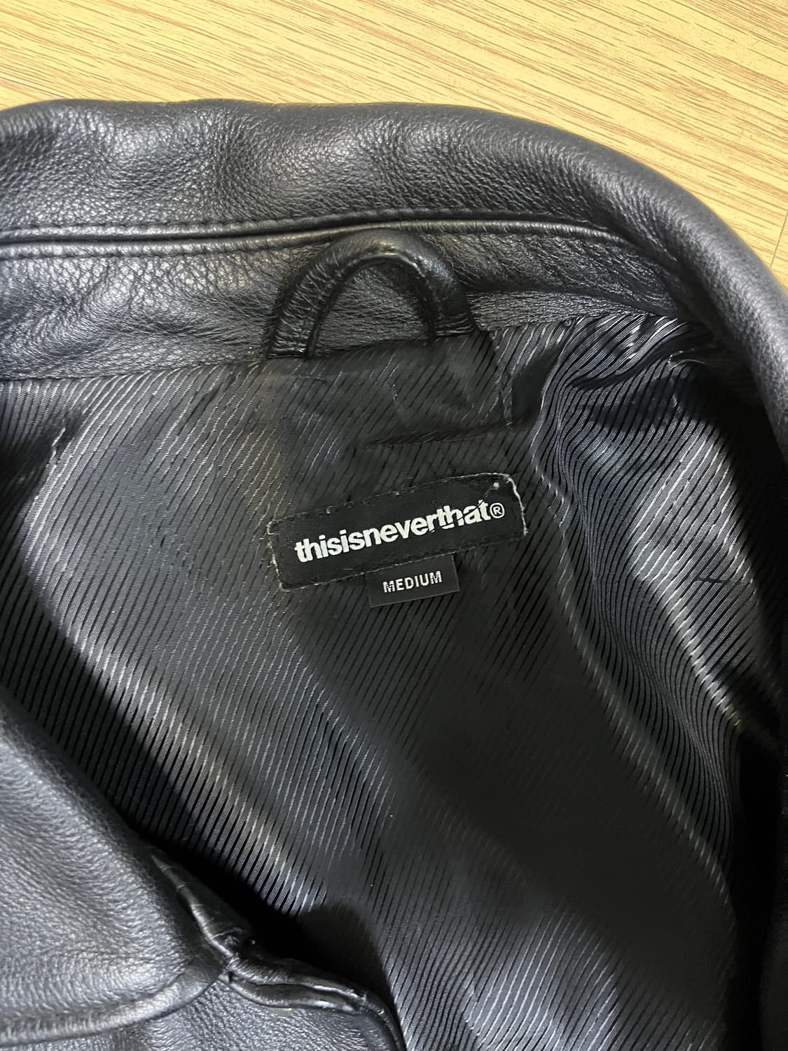 디스이즈네버댓 가죽자켓 상품이미지3