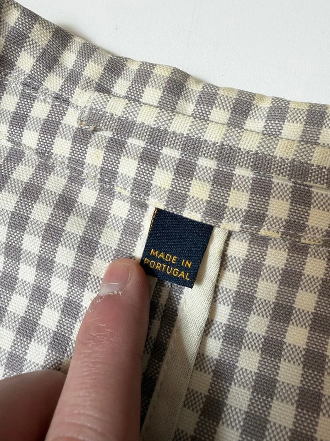 비비안웨스트우드 옴므 버튼 체크 블레이저 자켓 PN9271 상품이미지6