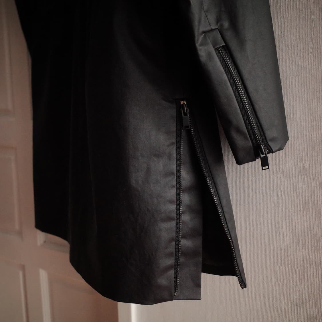 SYSTEM 후드 롱 코트 상품이미지4