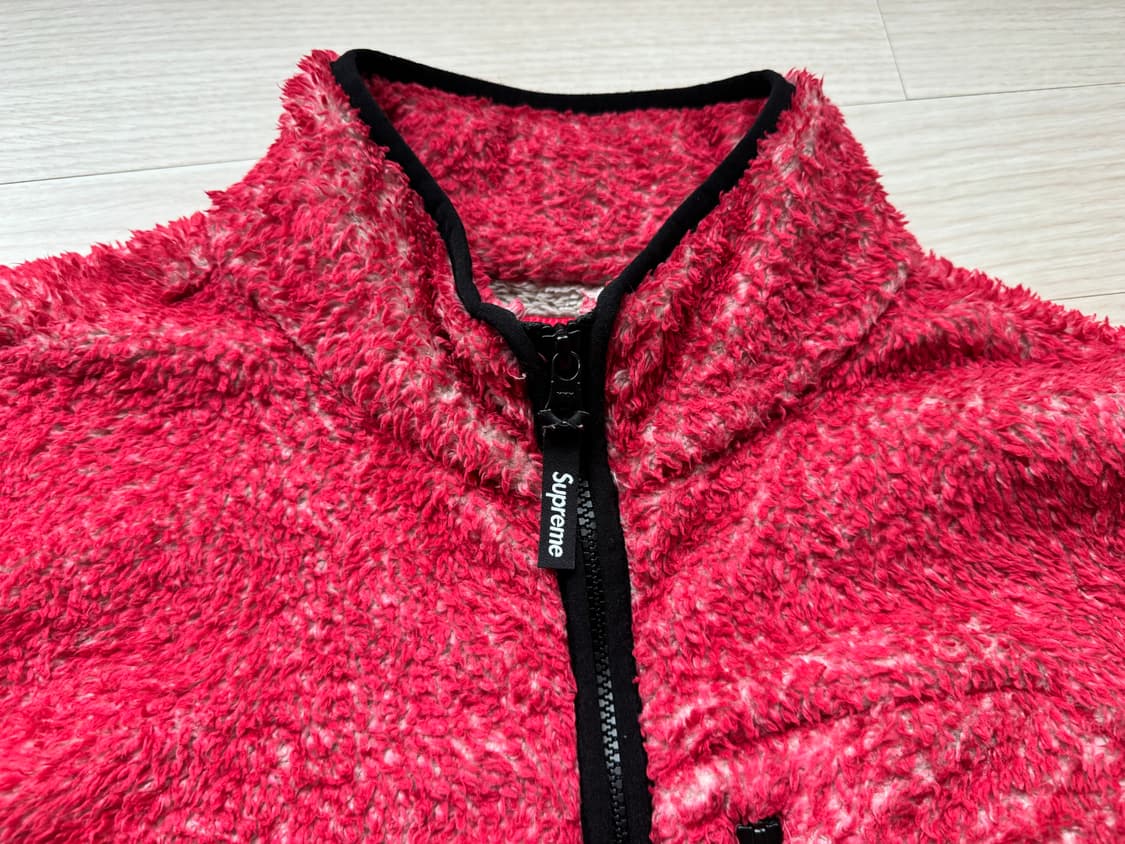 슈프림 x 케이트 모스 플리스 자켓 레드 - 24FW 상품이미지4