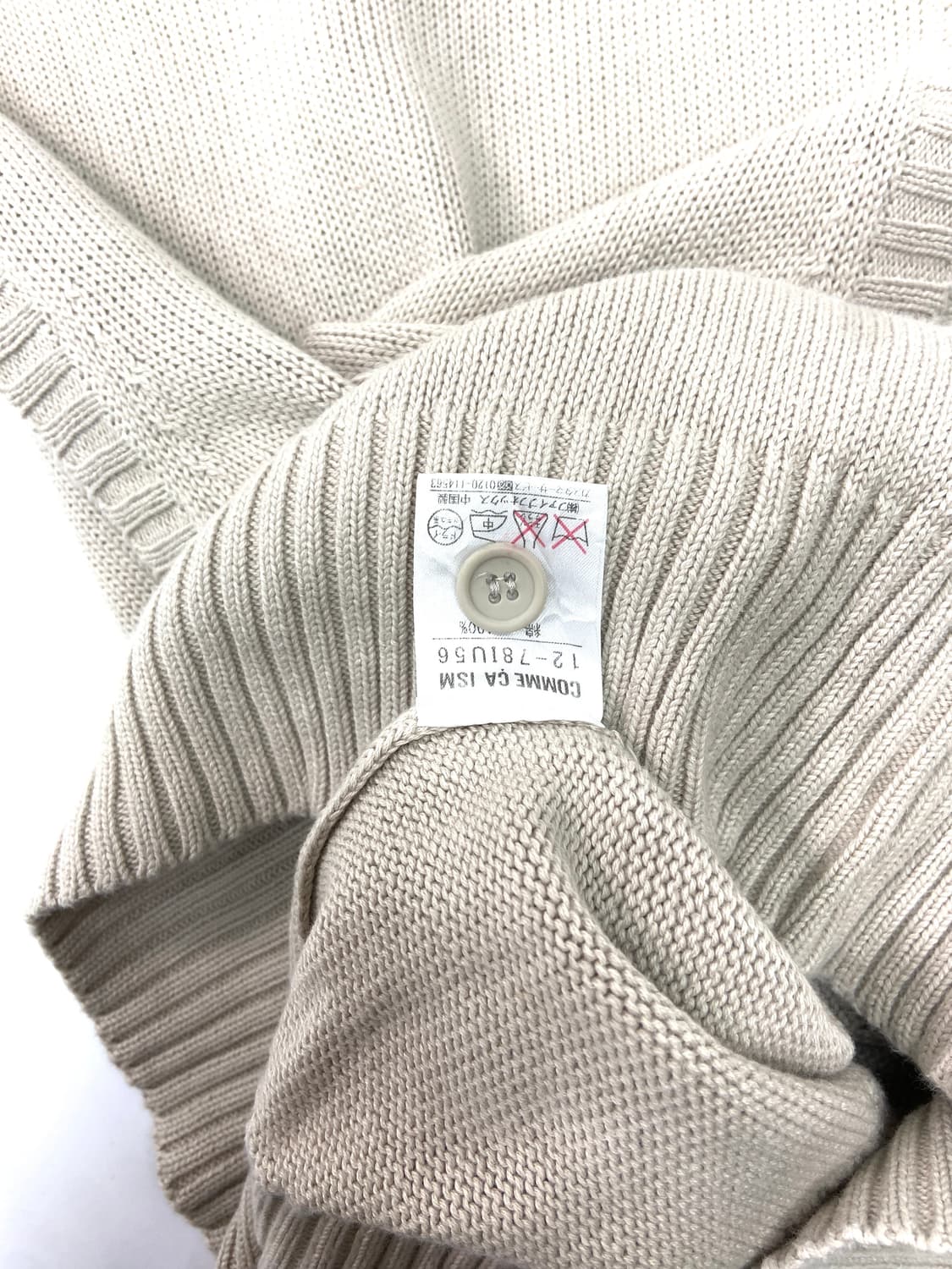 Comme Ca Ism Button Knit Vest 상품이미지5