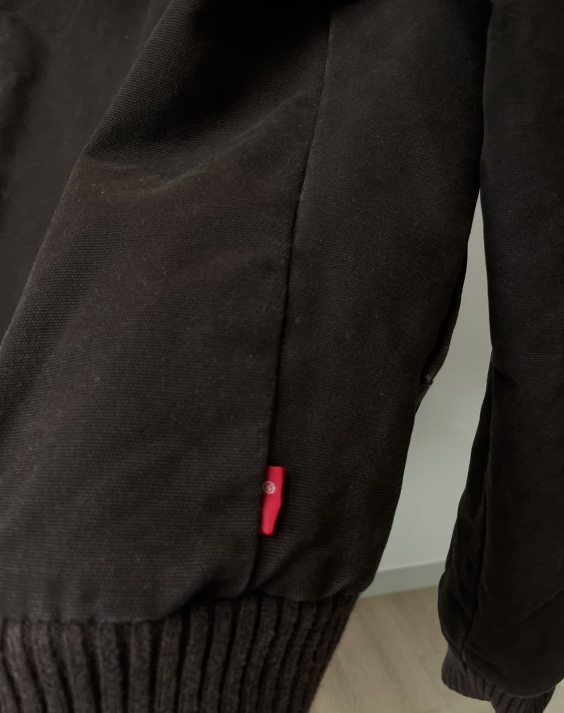 (S) 리바이스 덕액티브 브라운 후드 집업 상품이미지4