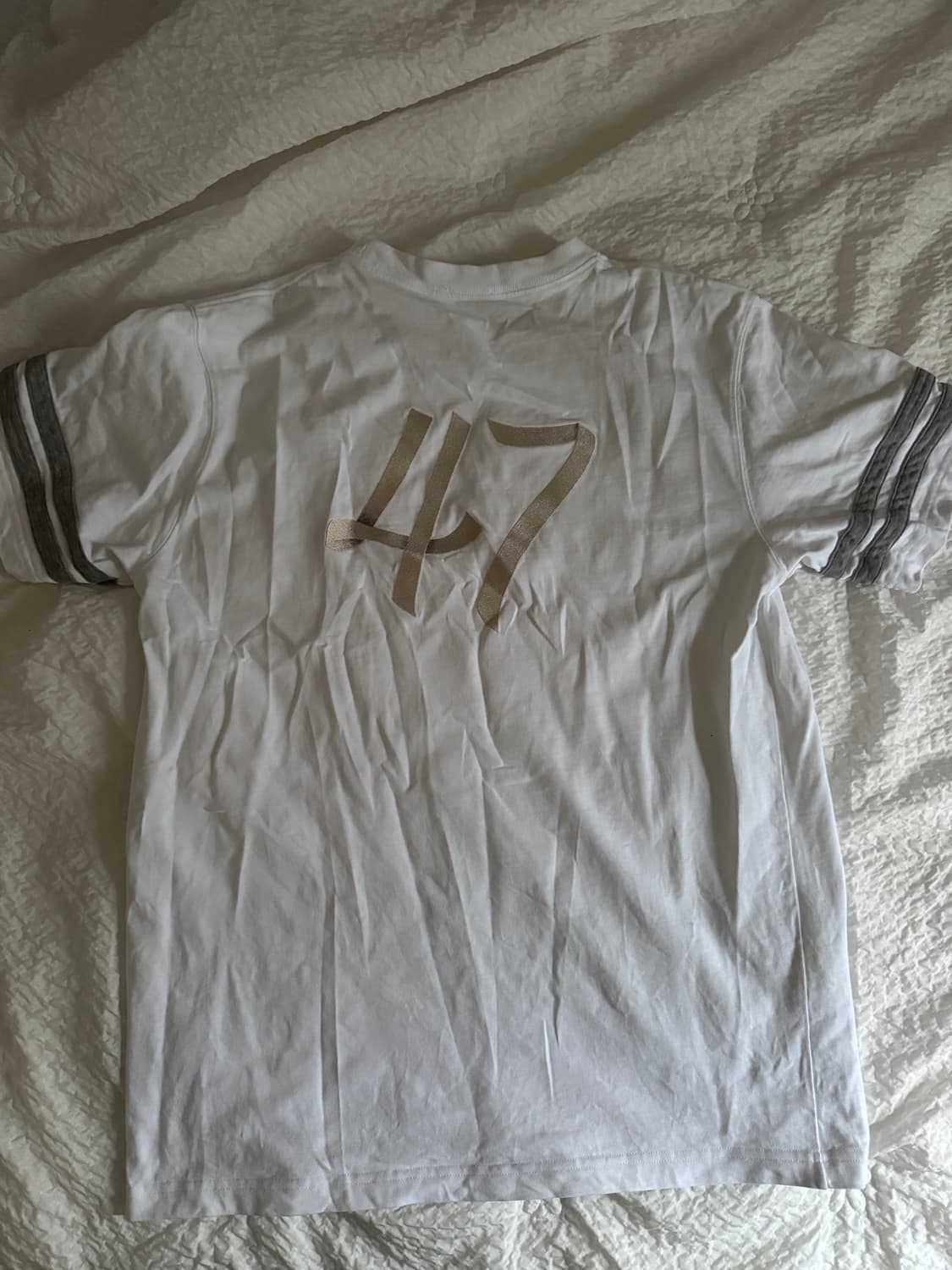 23ss 디올 리본 로고 자수 반팔 XL 상품이미지7