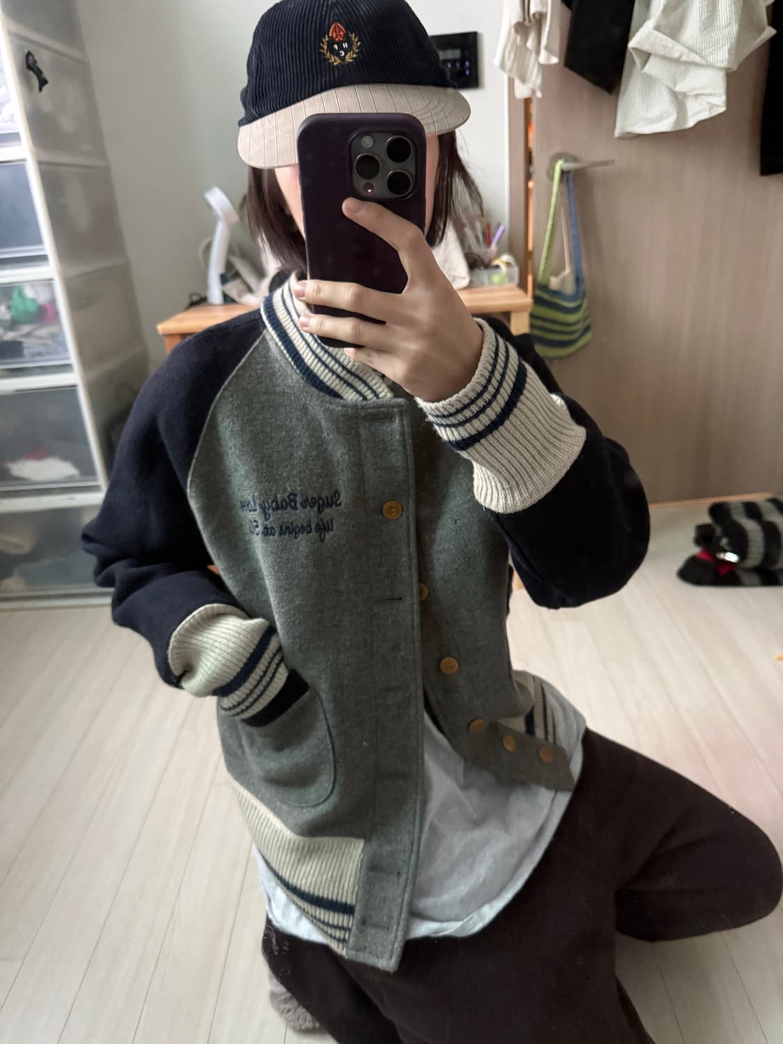 빈티지 야구잠바 바시티자켓 상품이미지5