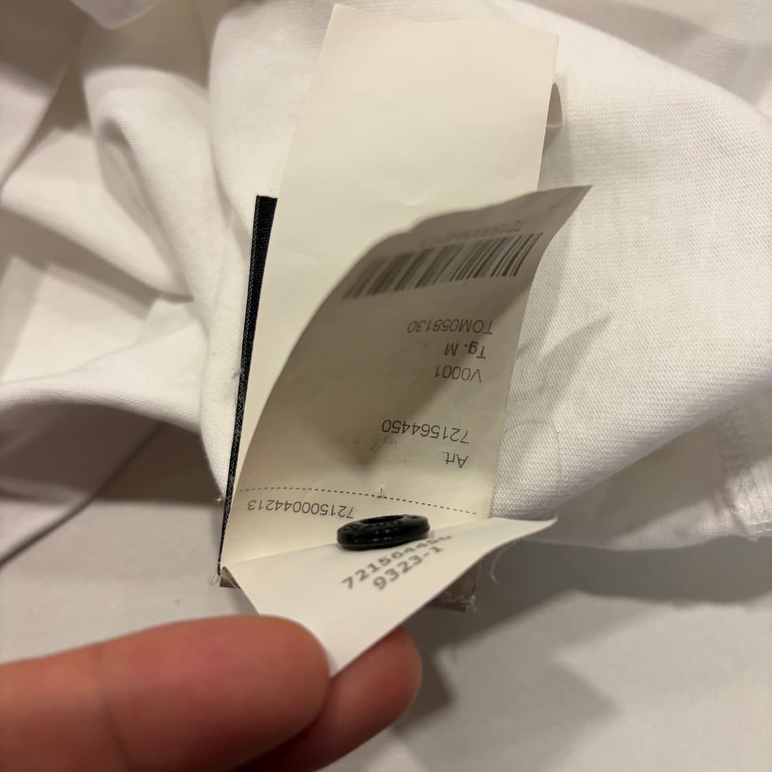 [M] 20ss 스톤아일랜드 화이트 긴팔 티셔츠 롱슬리브 E47 상품이미지10