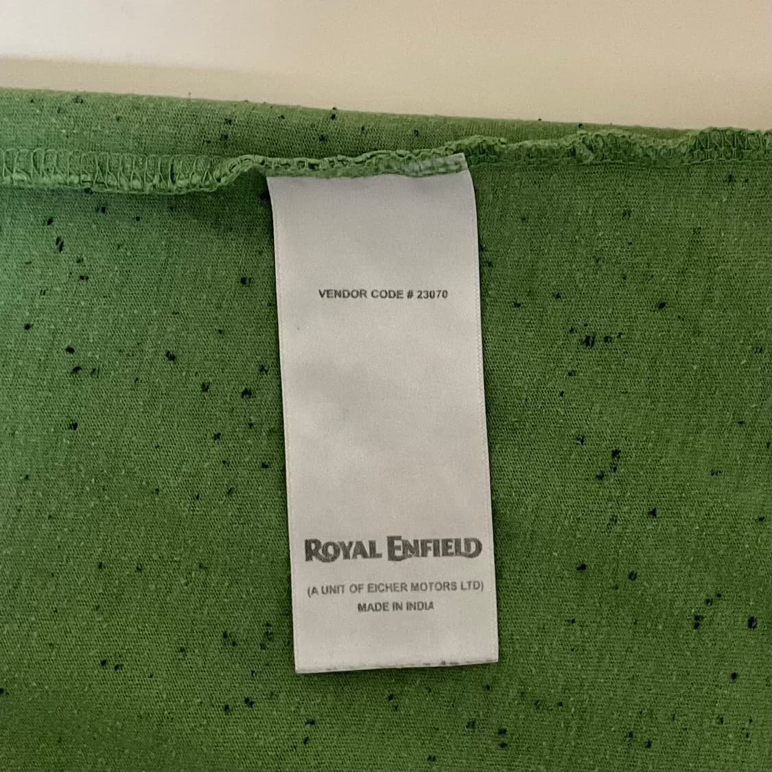 [ROYAL ENFIELD] Speckle Graphic T-Shirt 상품이미지5