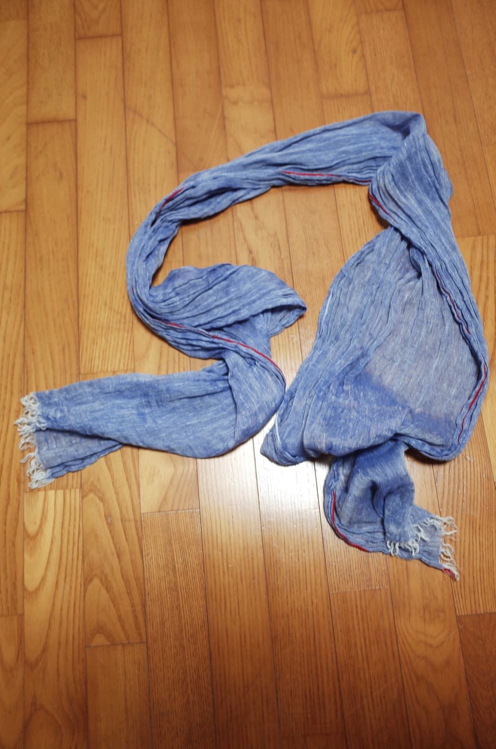 레드라인 포인트 빈티지 스카프 상품이미지2