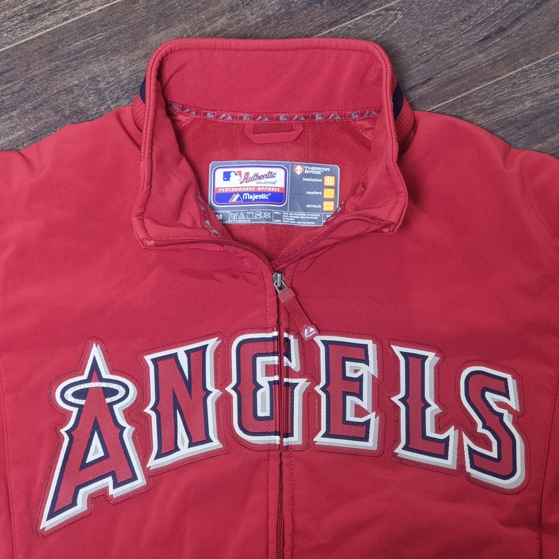 마제스틱 LA 에인절스 올드스쿨 바시티 자켓 점퍼 유니폼 M 상품이미지2