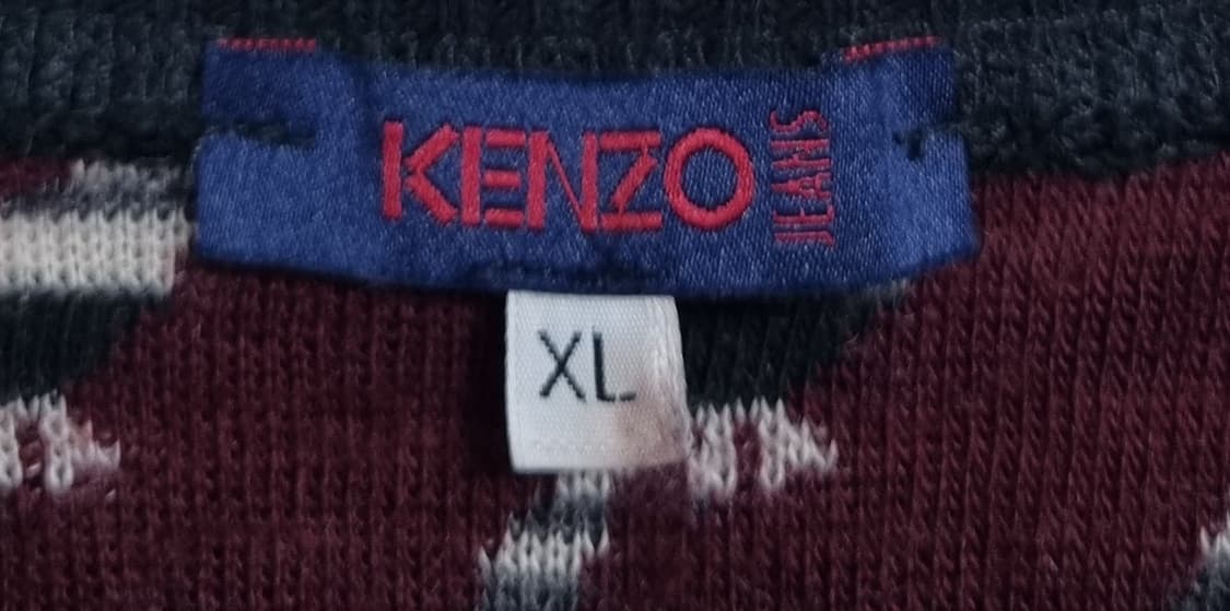 실측 XS (44) KENZO 겐조 모혼방 니트 정품 상품이미지3