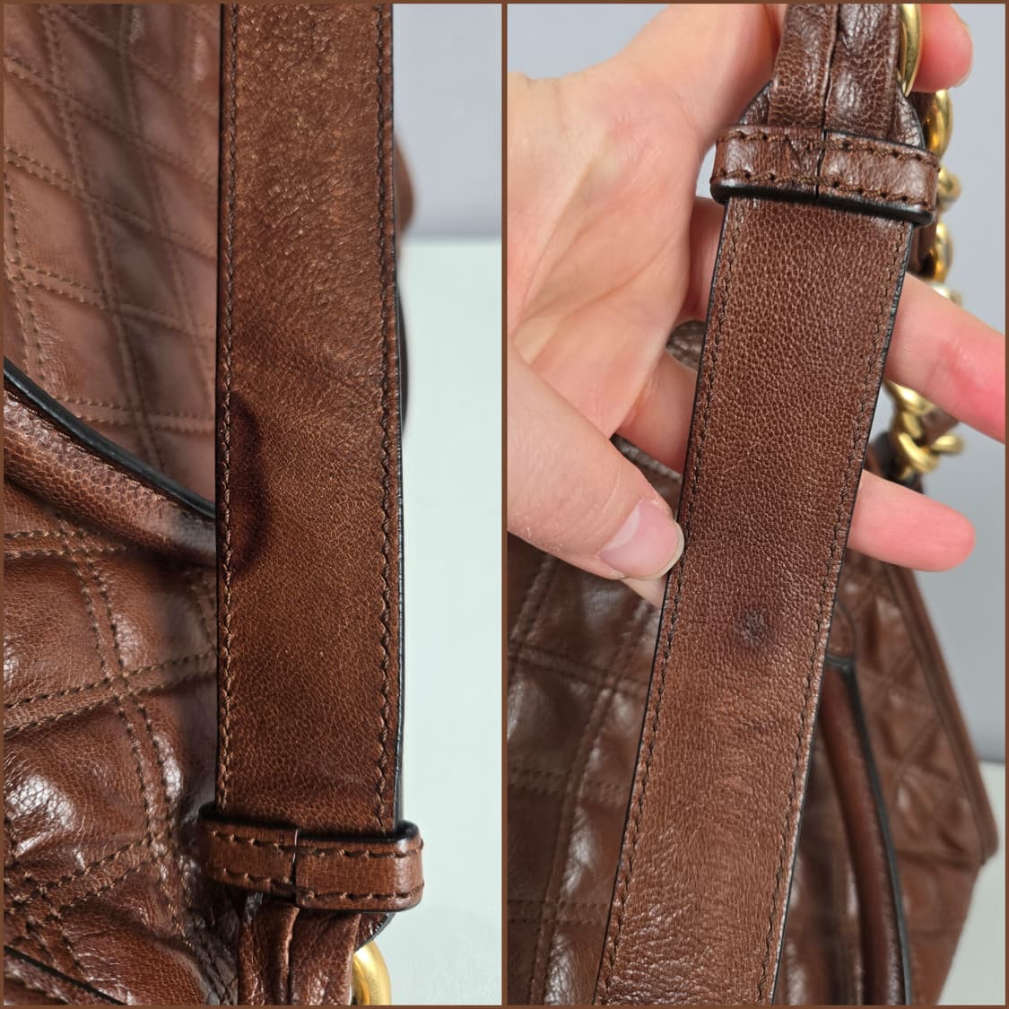 마크제이콥스 클래식 퀼팅 체인 숄더백 토트백 가방 정품 상품이미지9