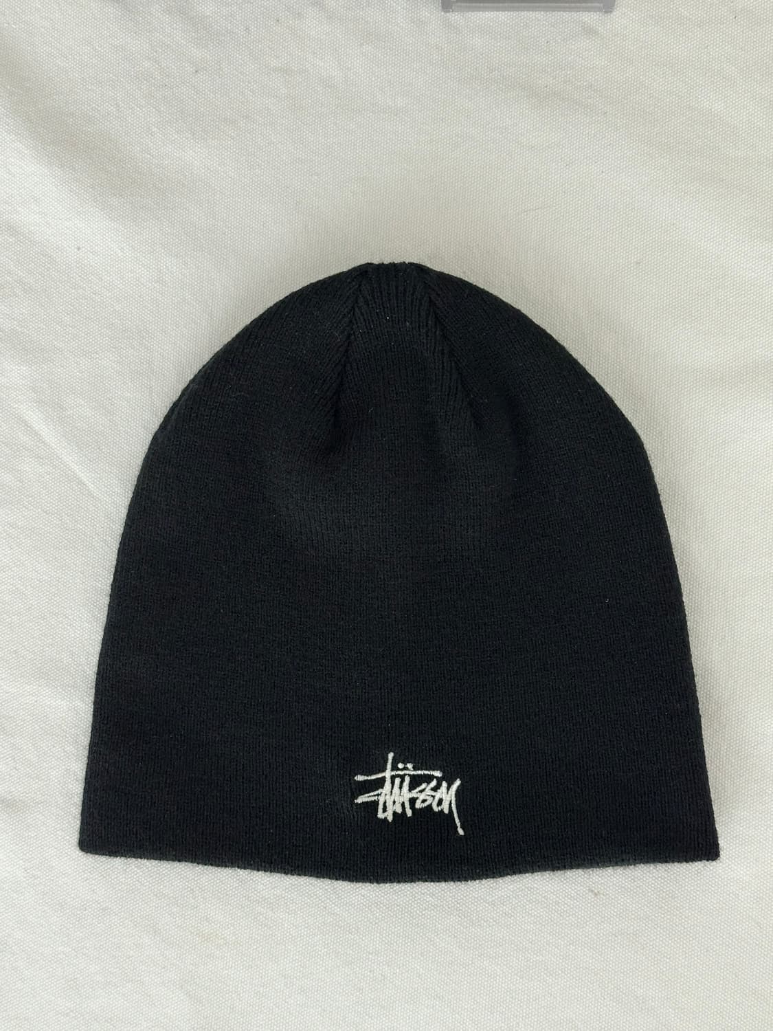 스투시 베이직 스컬캡 비니 블랙 (새거) 상품이미지1