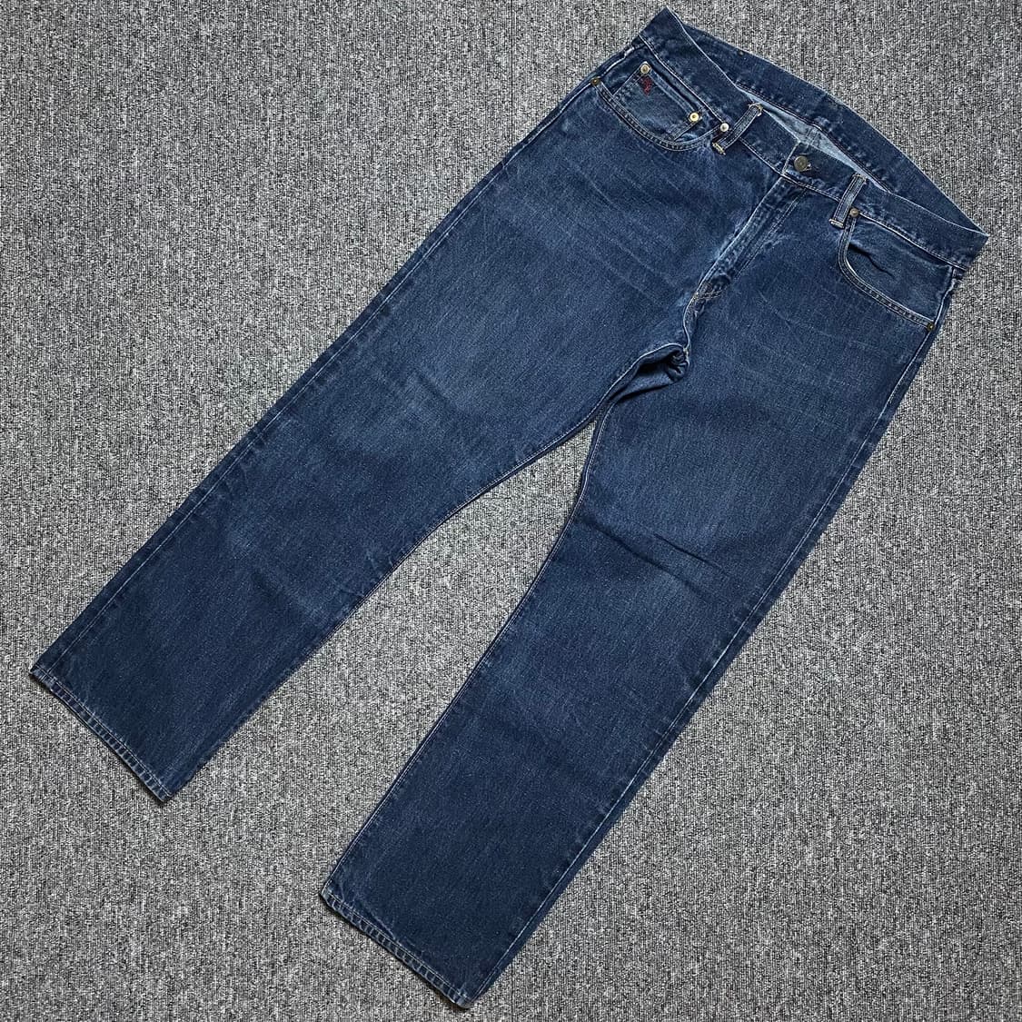 🌊 "진청" polo 867 denim jeans 상품이미지2