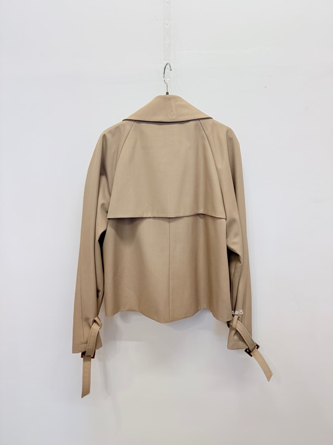 유메르 포멀 숏 트렌치 코트  상품이미지2