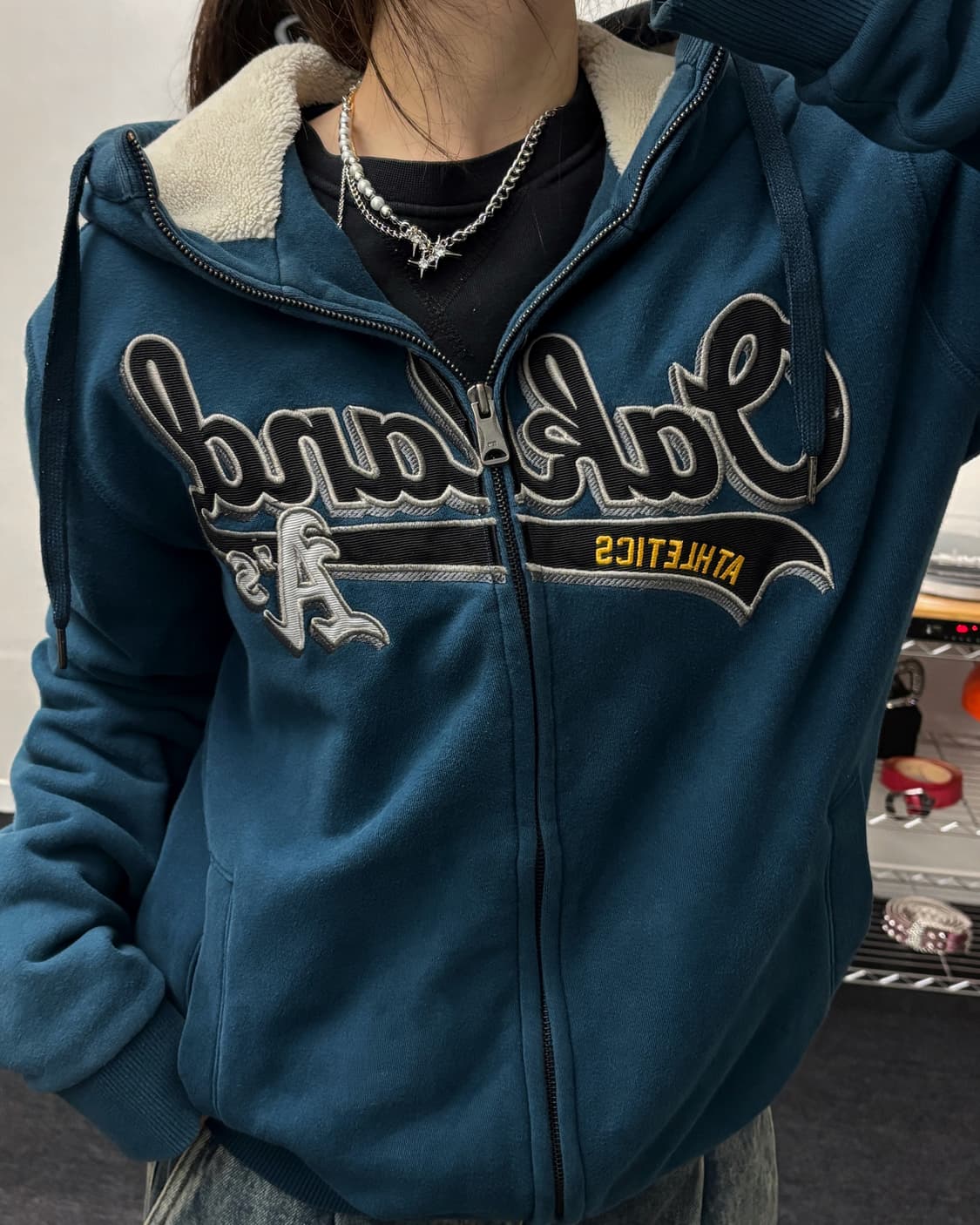 MLB 00s 울프죠 후드집업 상품이미지1
