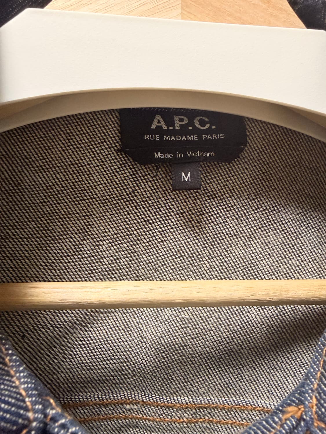 아페쎄 데님 자켓  상품이미지5