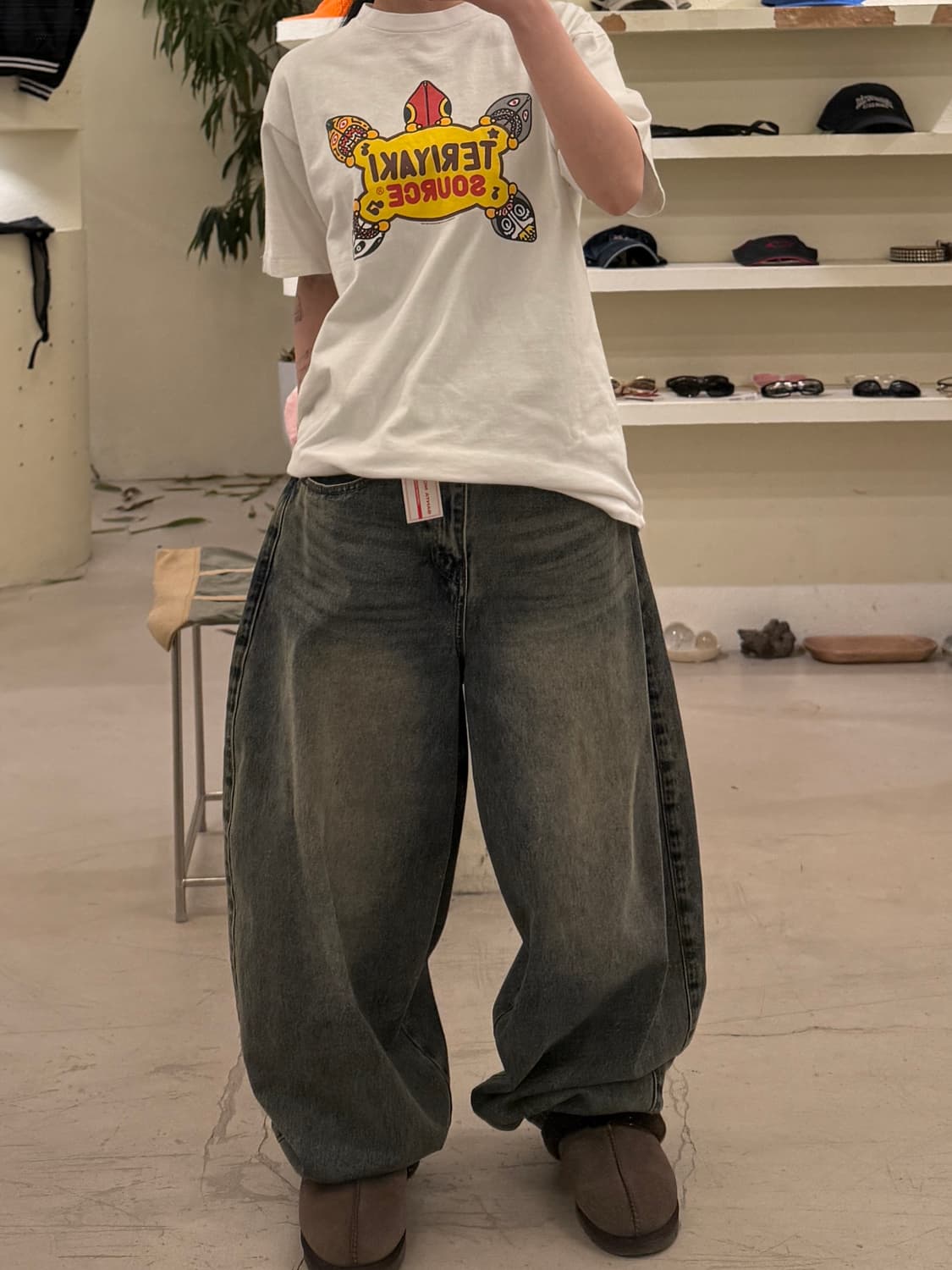 빈티지 데님 팬츠 U414 상품이미지1