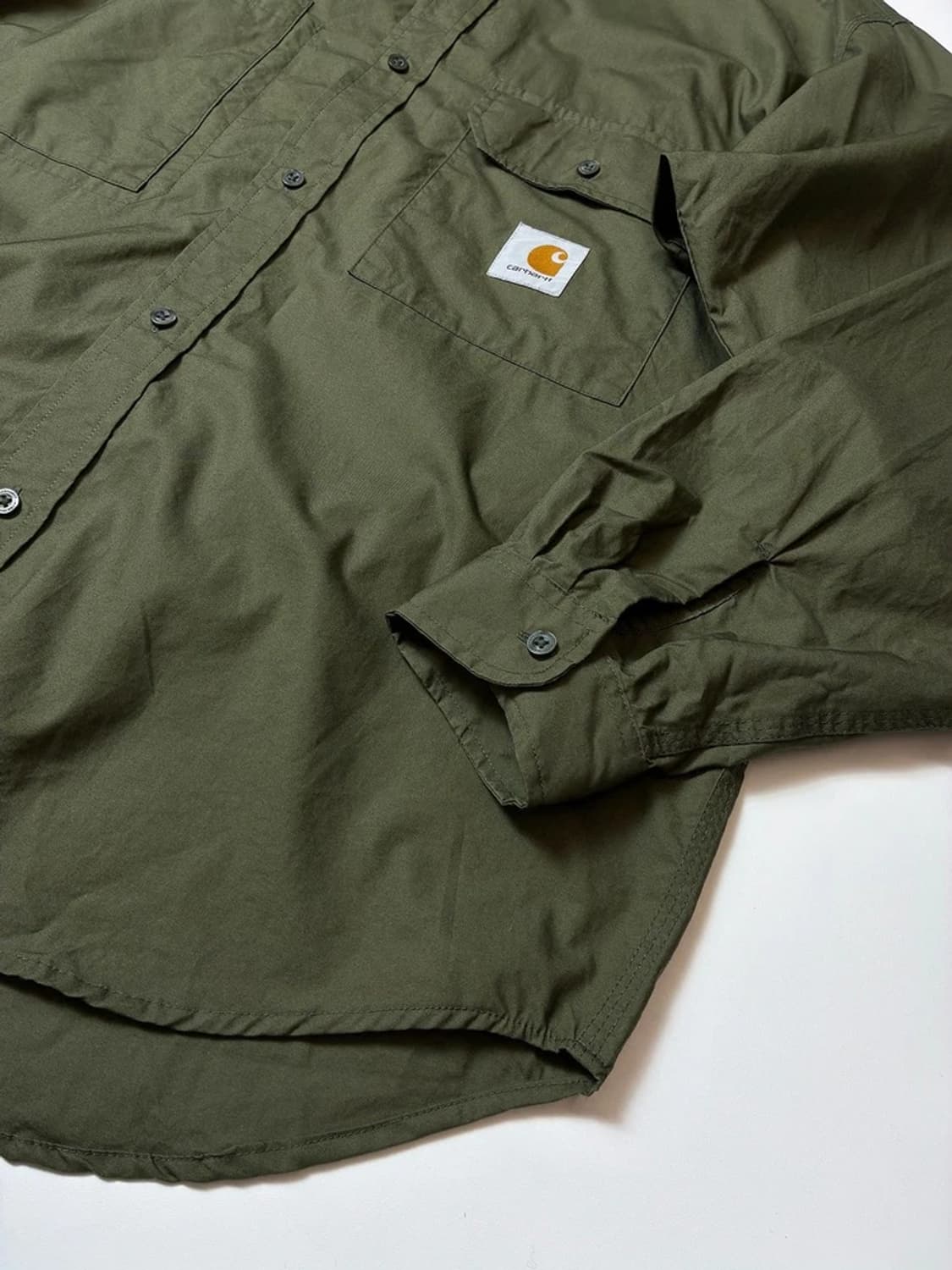 칼하트 25SS 가먼트 워시드 히든 투포켓 셔츠 PN8262 상품이미지6