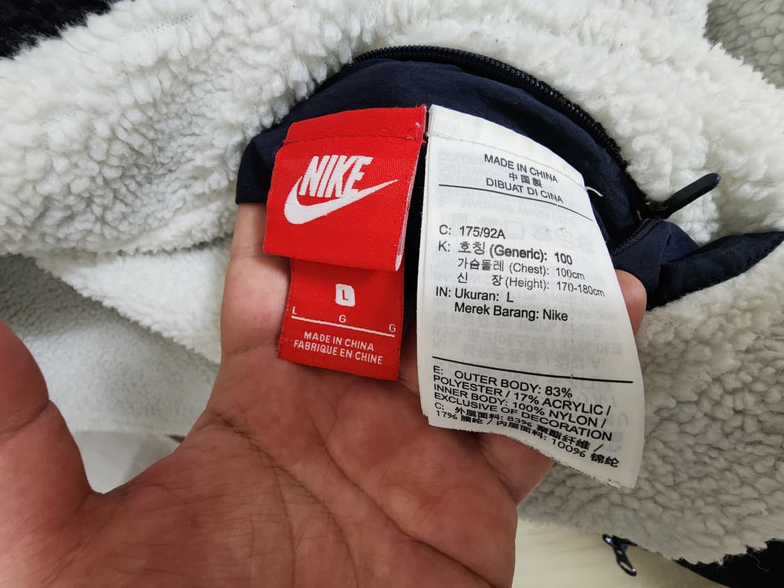(L)나이키 빅스우시 리버시블 플리스 점퍼 상품이미지7