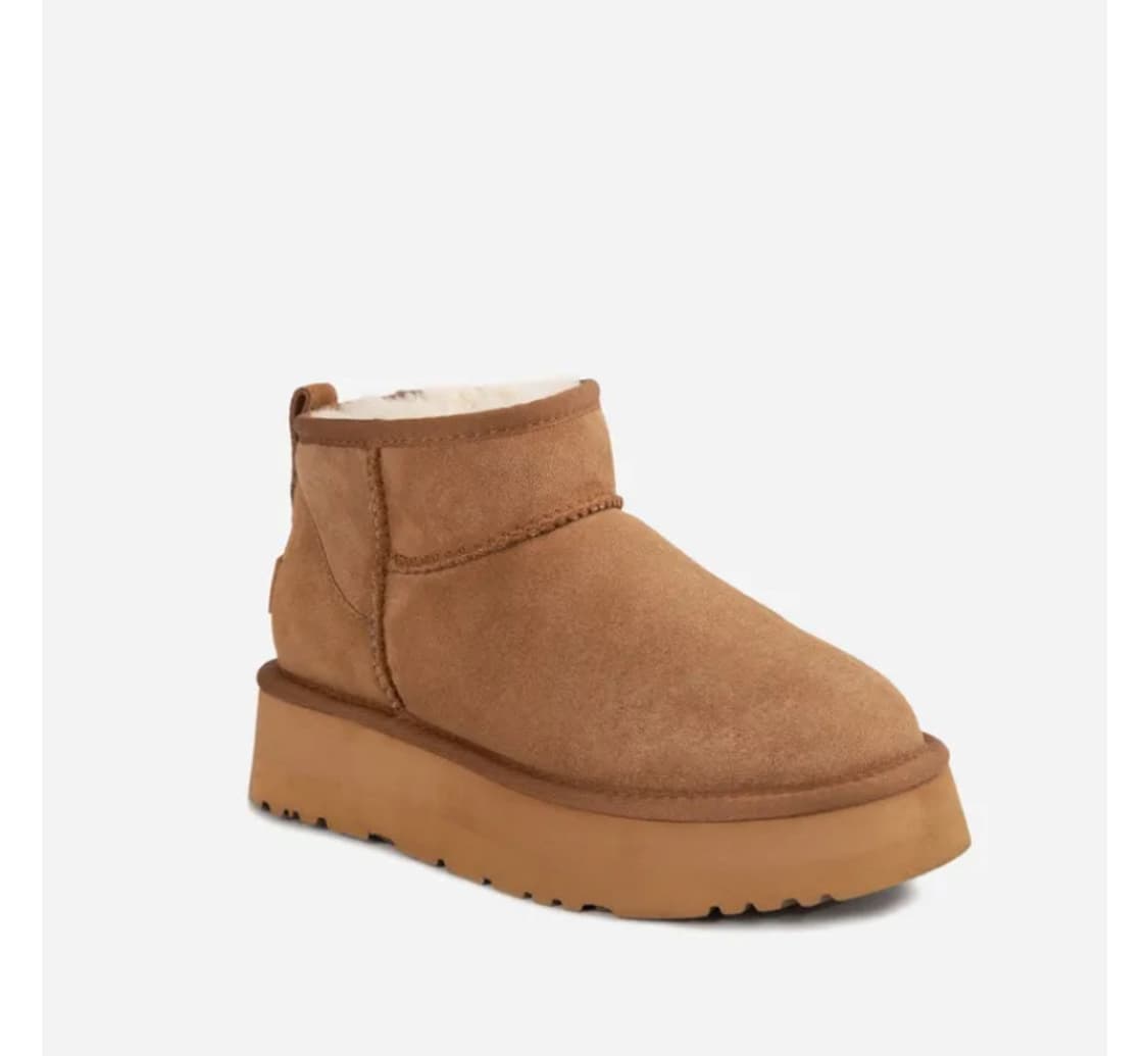 UGG 호주 어그 울트라미니 플랫폼 4cm 230 체스넛 판매 or 교환 상품이미지1