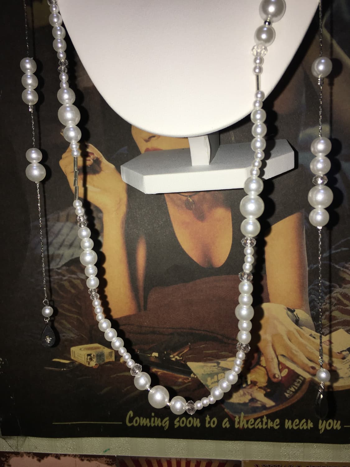 No.46 / 개이뿐 진주 롱목걸이 상품이미지3