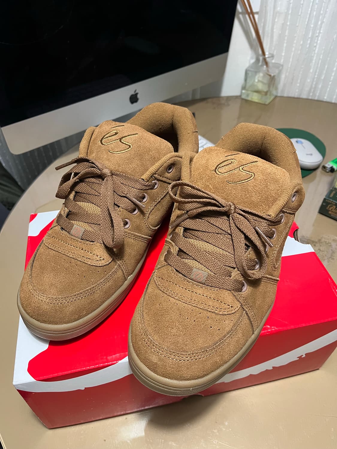 (새상품) éS Accel OG 브라운 스케이트보드화 275 상품이미지2