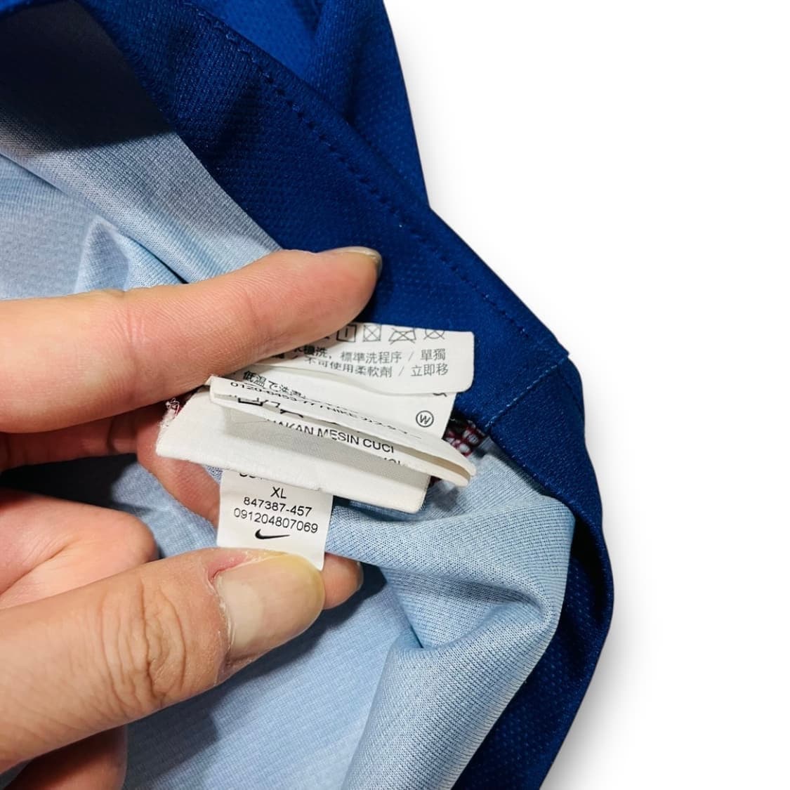 나이키 바르셀로나 17-18 홈 축구 유니폼 상품이미지5